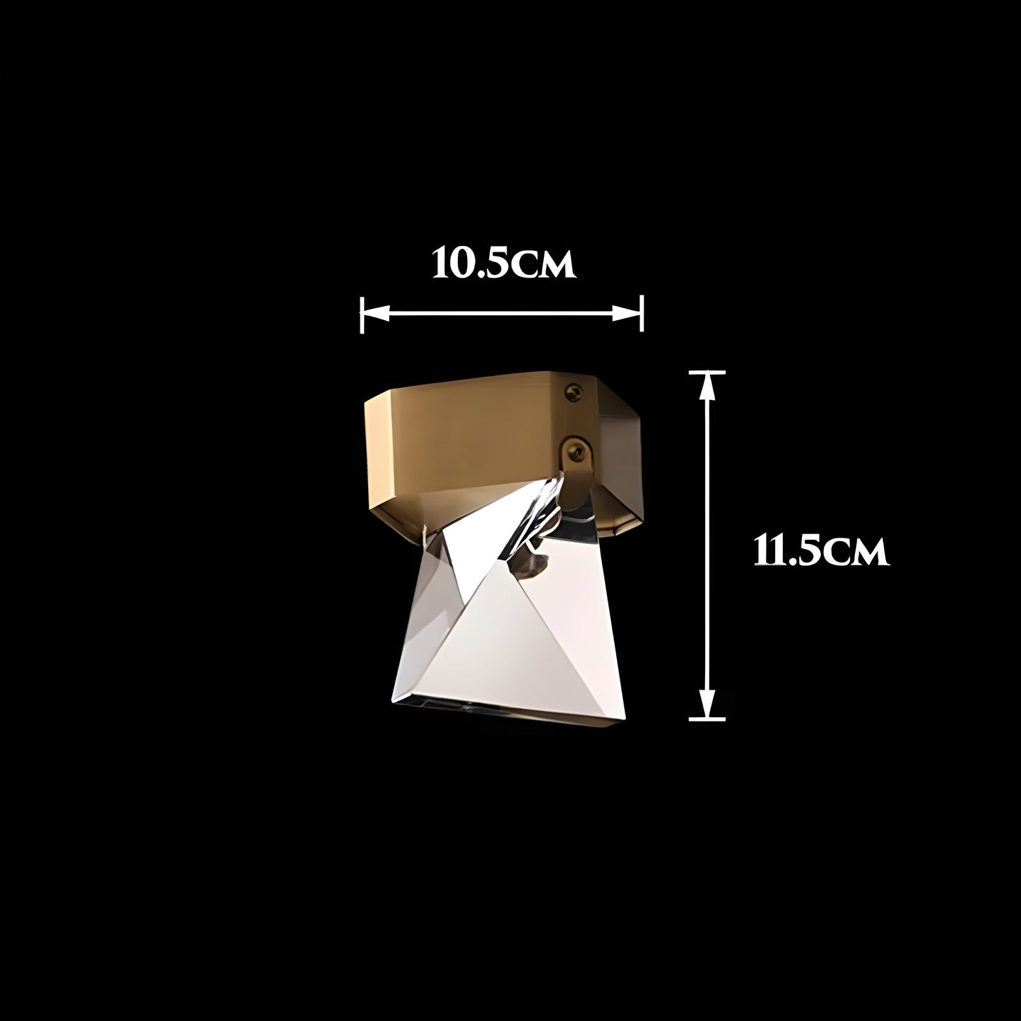 Rynx | Geometric Crystal Wall Light