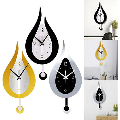 Rynx | Modern Water Drop Wall Clock
