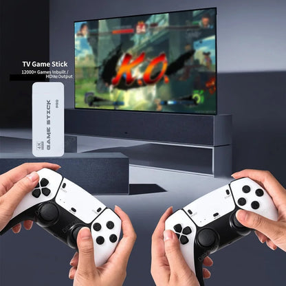 RYNX | Game Stick 4K Pro + 2 Ps5 Controllers