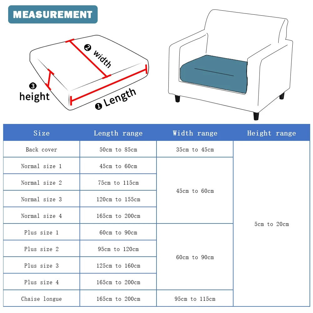 Rynx | Pet Friendly Stretch Sofa Cover - Washable - Furniture Protector