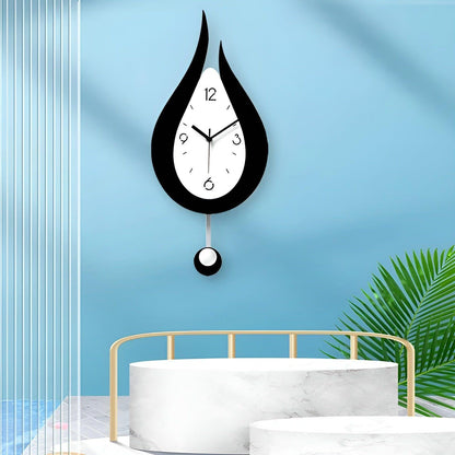 Rynx | Modern Water Drop Wall Clock