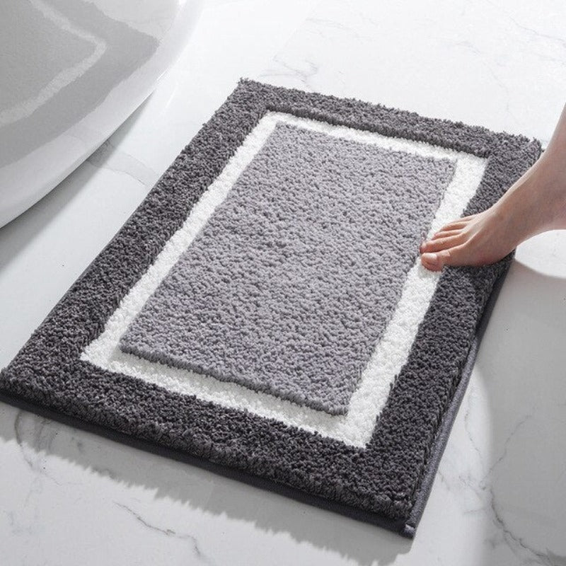 Rynx | SoftStep elegant bathroom mat - comfort and style