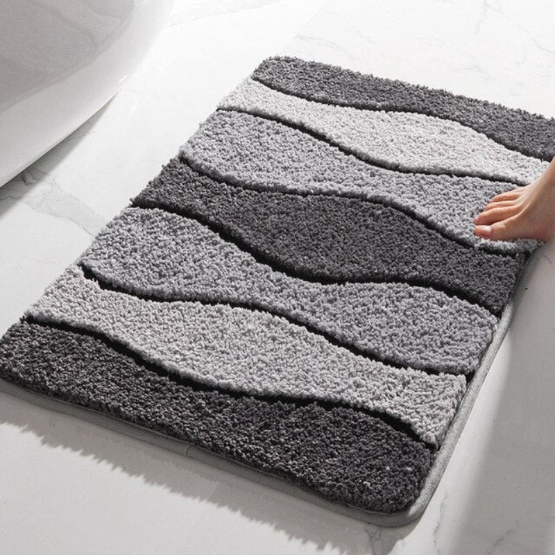 Rynx | SoftStep elegant bathroom mat - comfort and style