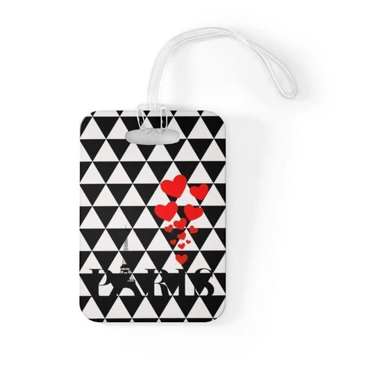 Rynx | Elegant Parisian Luggage Tag: Customizable Travel Essential for Stylish Explorers