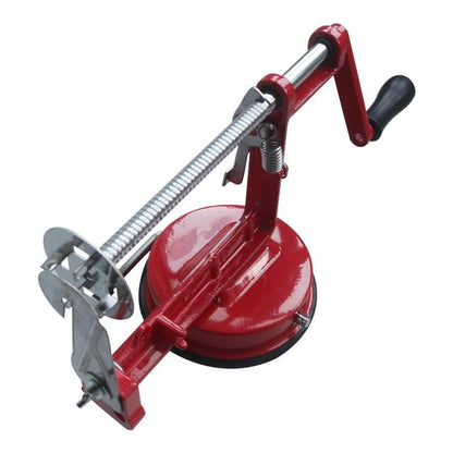 Rynx | Manual Red Stainless Steel Twisted Potato Apple Peeler Spiral French Fry Cutting Tool
