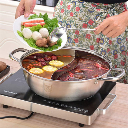 Rynx in stainless steel with dividers