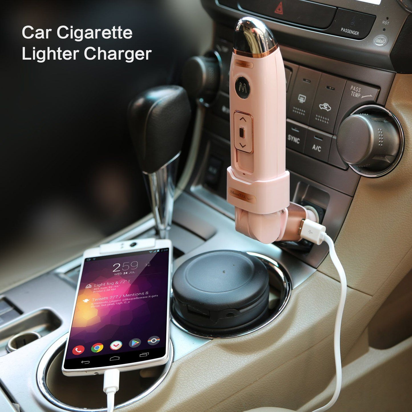 Rynx | Massage Atomizer with USB Car Charger