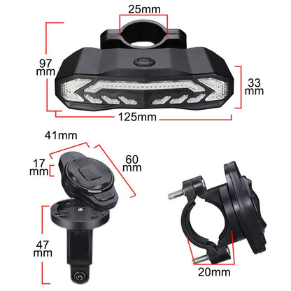 Rynx | Smart Tail Light Alarm - BikeGuard™