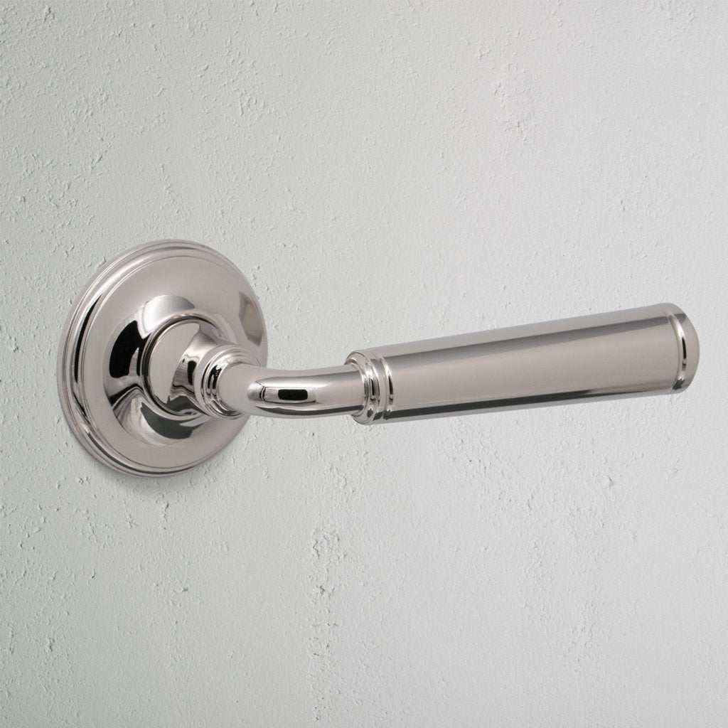 Rynx | Digby Origin Door Handle - Polished Nickel
