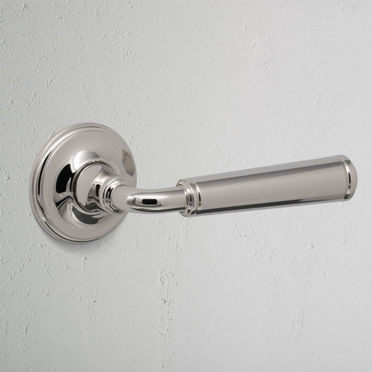 Rynx | Digby Origin Door Handle - Polished Nickel
