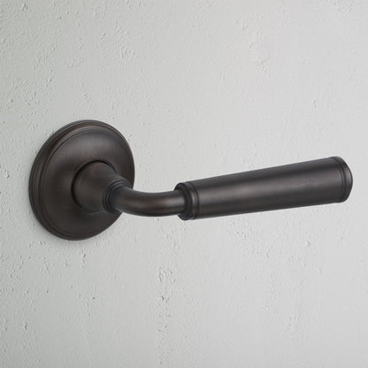 Rynx | Digby Spring Door Handle - Bronze