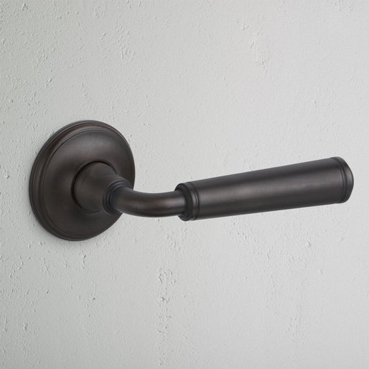 Rynx | Digby Spring Door Handle - Bronze