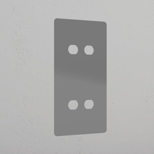 Rynx | 4G Vertical Switch Plate - Malbar