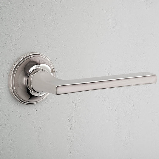 Rynx | Clayton Fast Door Handle - Polished Nickel