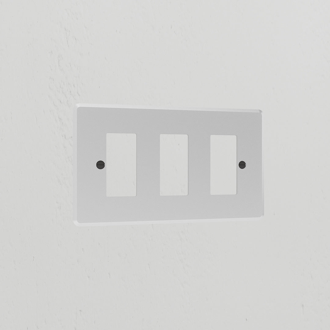 Rynx | 3G Rocker Switch Plate - Clear Black