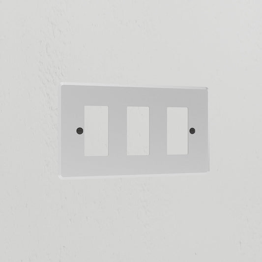 Rynx | 3G Rocker Switch Plate - Clear Black