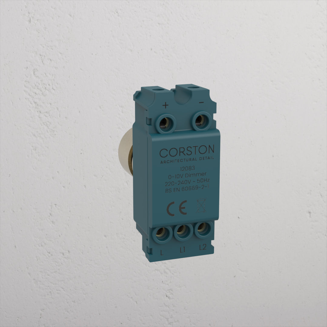 Rynx | 0-10V Dimmer Switch - Clear Antique Brass