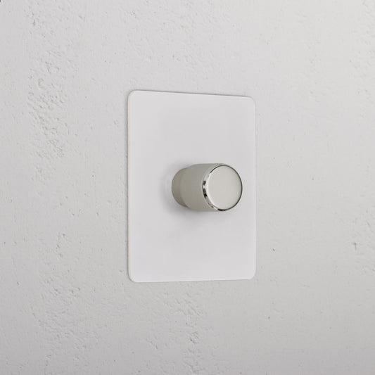 Rynx | 1G Dimmer Slimline Switch - Malbar Polished Nickel