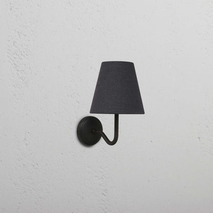 Rynx | Malvern Small Wall Lamp Basalt Gray - Bronze
