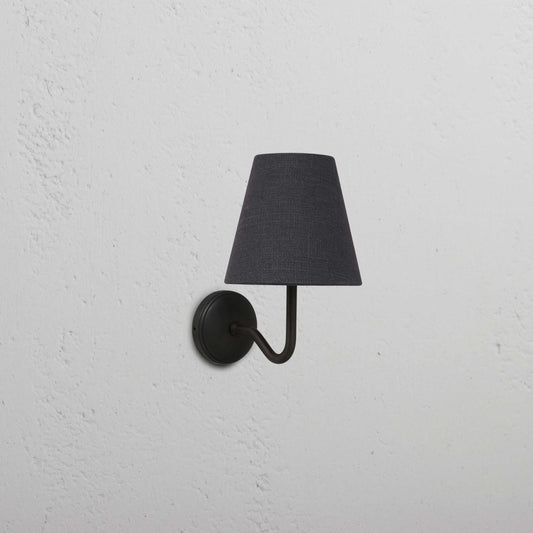 Rynx | Malvern Small Wall Lamp Basalt Gray - Bronze