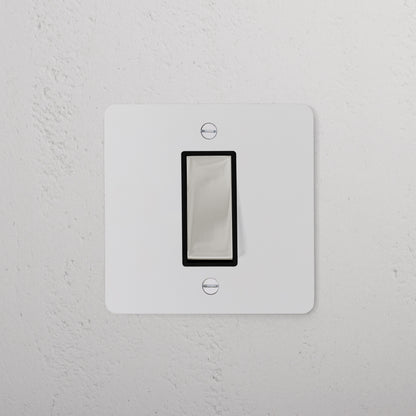 Rynx | 1G Tovei Toggle Switch - Malbar Polished Nickel Black