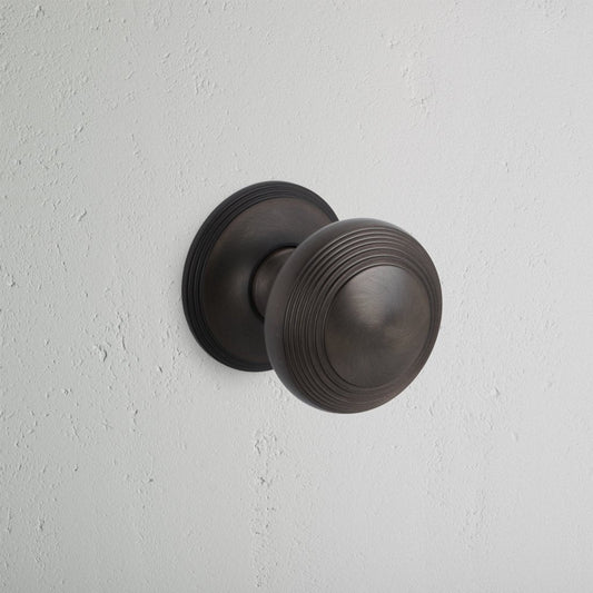 Rynx | Poplar Origin Door Handle - Bronze