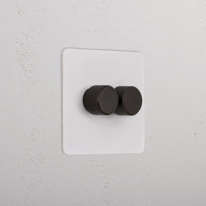Rynx | 2G Dimmer Switch - Malbar Bronze