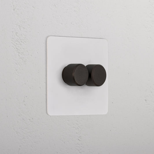Rynx | 2G Dimmer Switch - Malbar Bronze