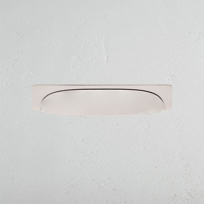 Rynx | Elm Cup Handle 164mm - Polished Nickel