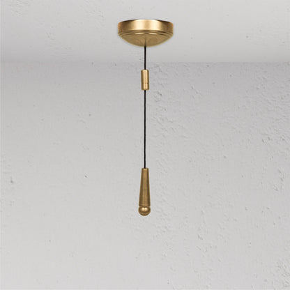 Rynx | Bathroom Pull Switch - Antique Brass