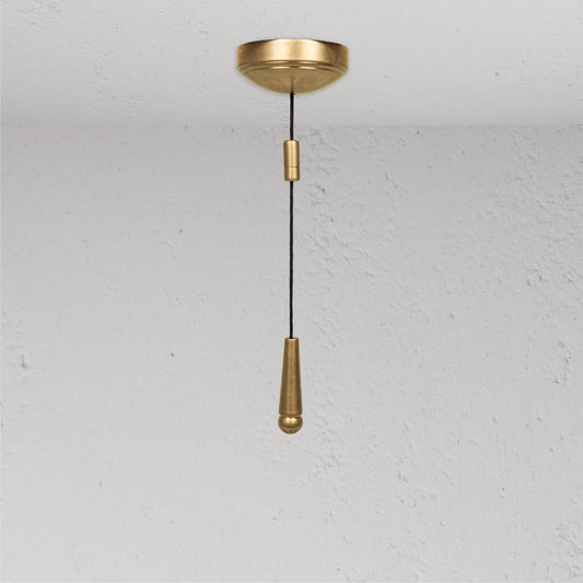 Rynx | Bathroom Pull Switch - Antique Brass