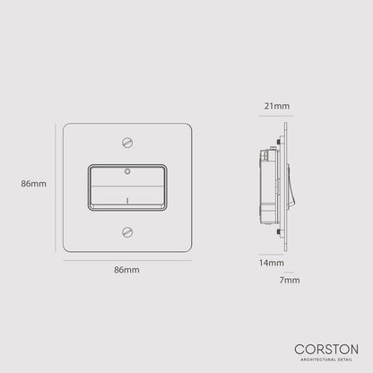 Rynx | Fan Isolator Switch - Malbar White