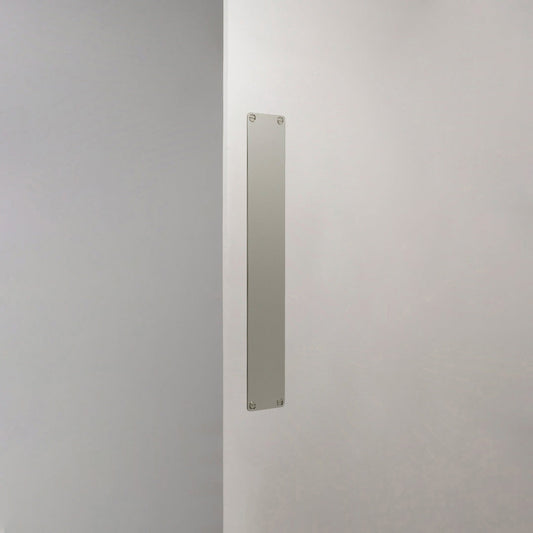Rynx | Harper Push Plate 400mm - Polished Nickel