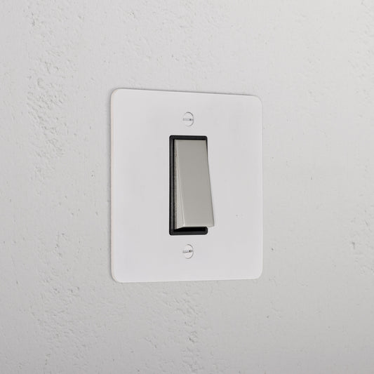 Rynx | 1G Tovei Toggle Switch - Malbar Polished Nickel Black
