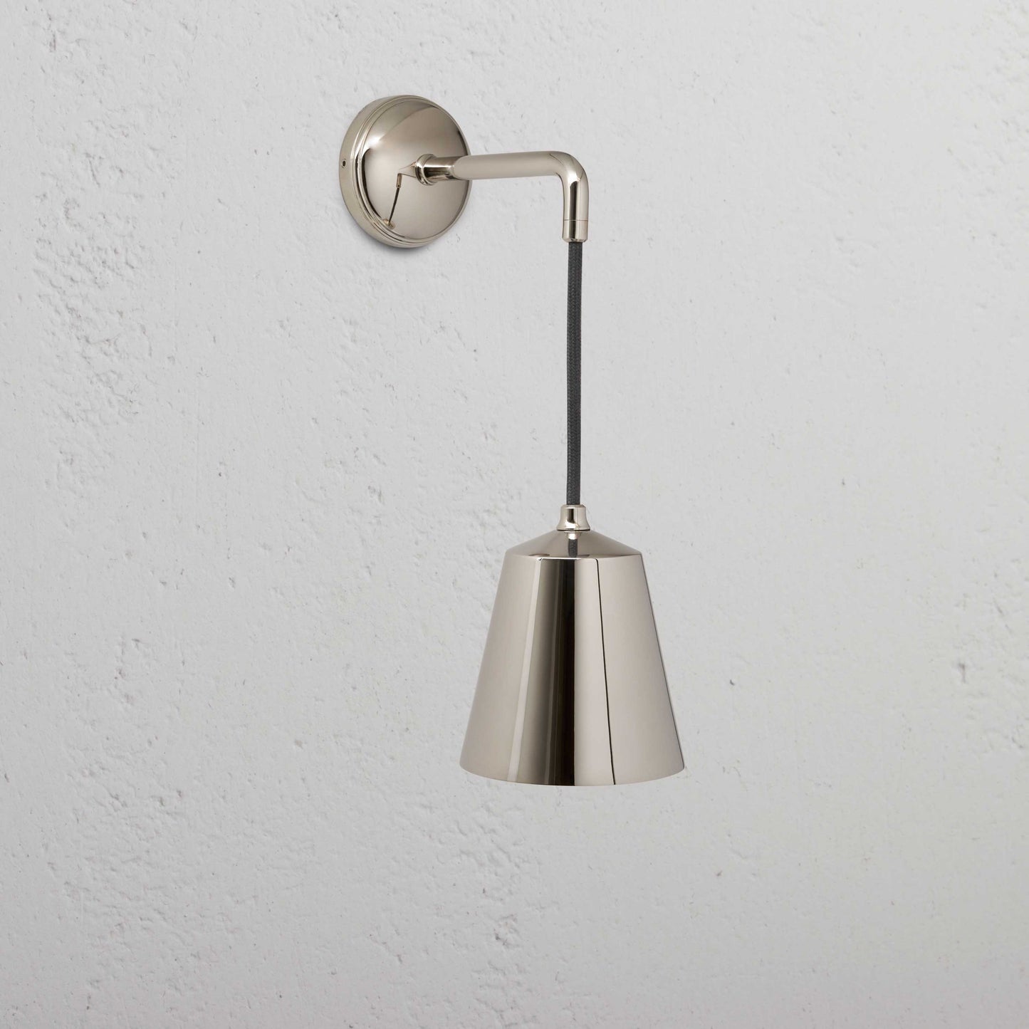 Rynx | Richmond Small Hanging Wall Lamp - Brushed Nickel