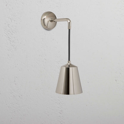 Rynx | Richmond Small Hanging Wall Lamp - Brushed Nickel