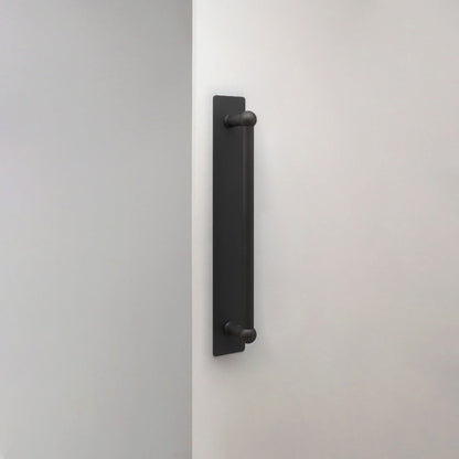 Rynx | Harper Single Pull Handle with Plate 320mm - Bronze