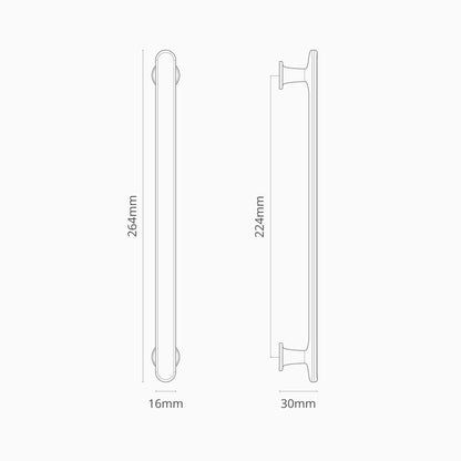 Rynx | Milliner Furniture Handle 224mm - Bronze