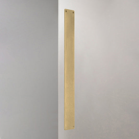 Rynx | Harper Push Plate 580mm - Antique Brass
