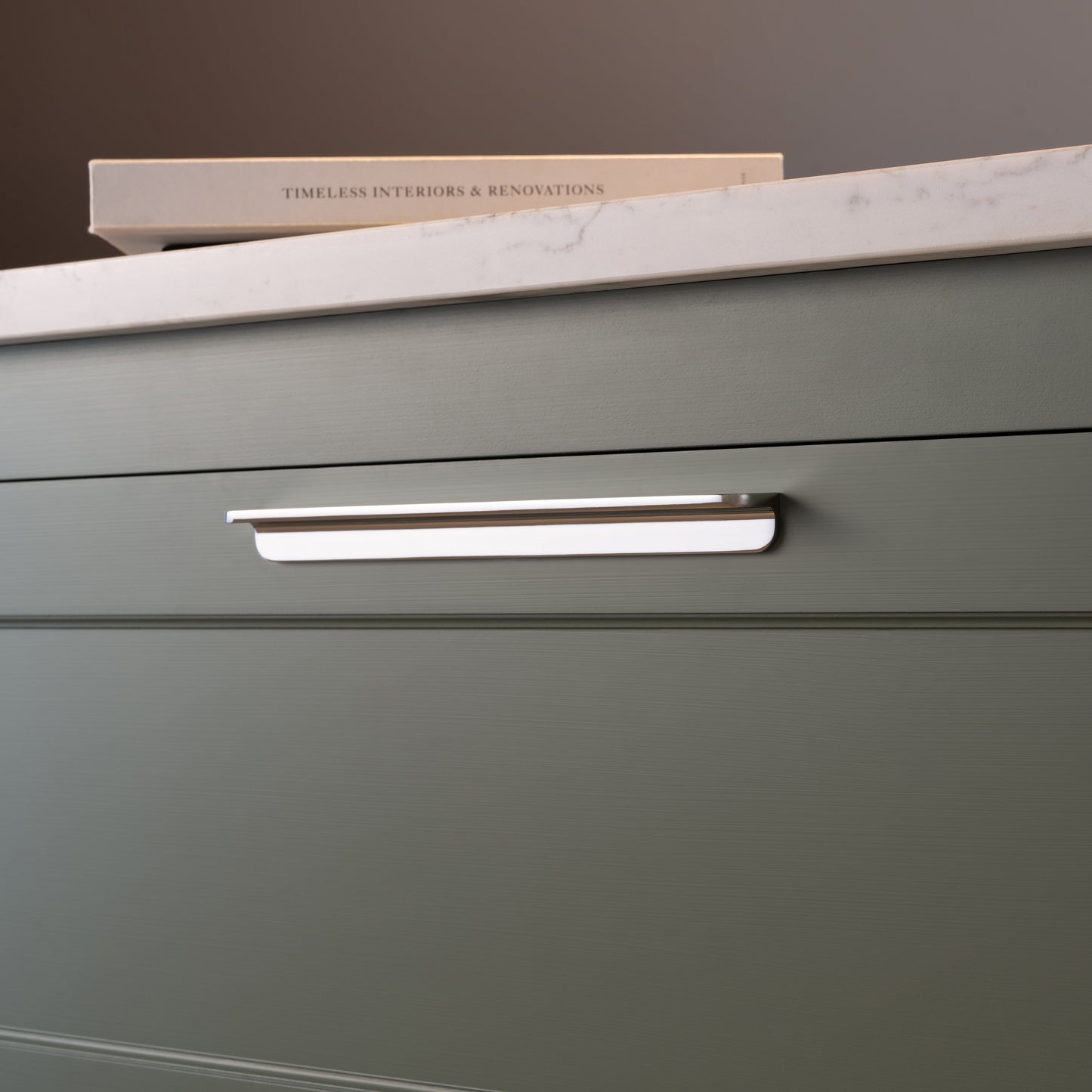 Rynx | Oxford Furniture Handle 384mm - Brushed Nickel