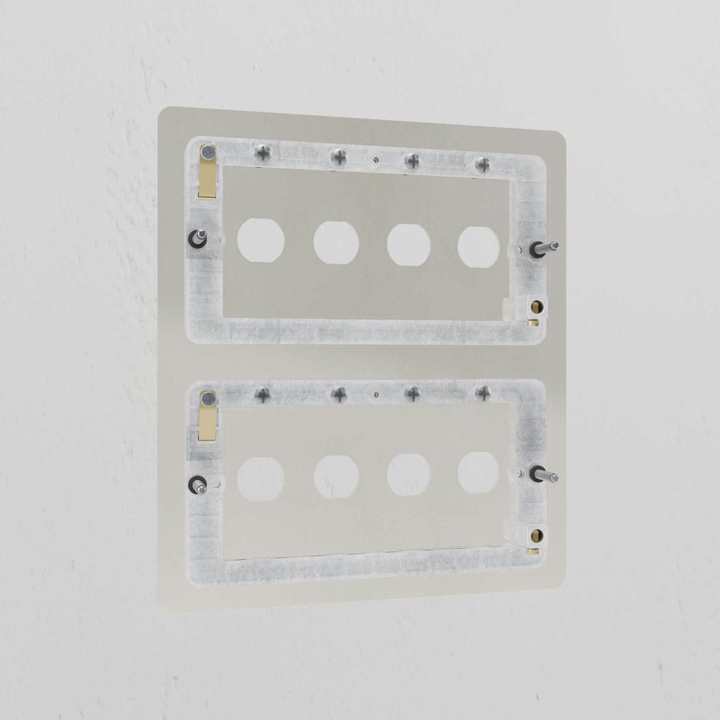 Rynx | 8G Switch Plate - Polished Nickel