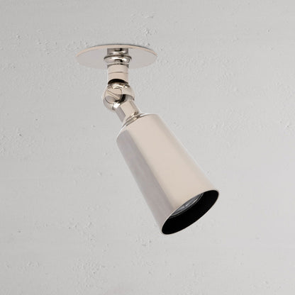 Rynx | Perryn Small Simple Spotlight (35mm) - Polished Nickel