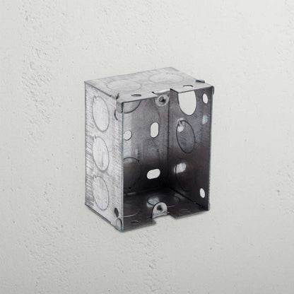 Rynx | 1G Two Way Rocker Slimline Switch - Clear Antique Brass Black