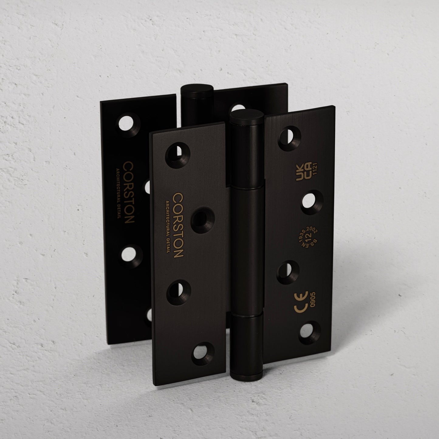 Rynx | Hazel Brass Door Hinge Pair FR60 - Bronze