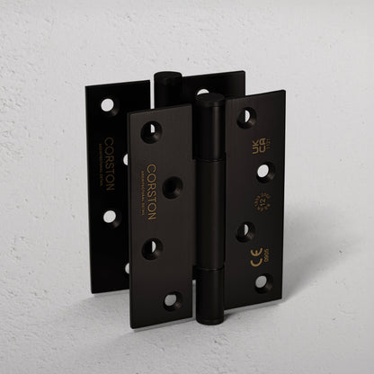 Rynx | Hazel Brass Door Hinge Pair FR60 - Bronze