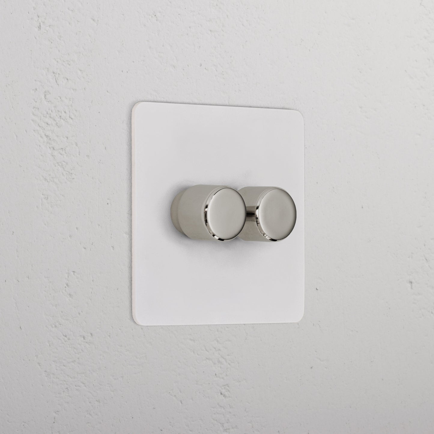 Rynx | 2G Dimmer Switch - Malbar Polished Nickel