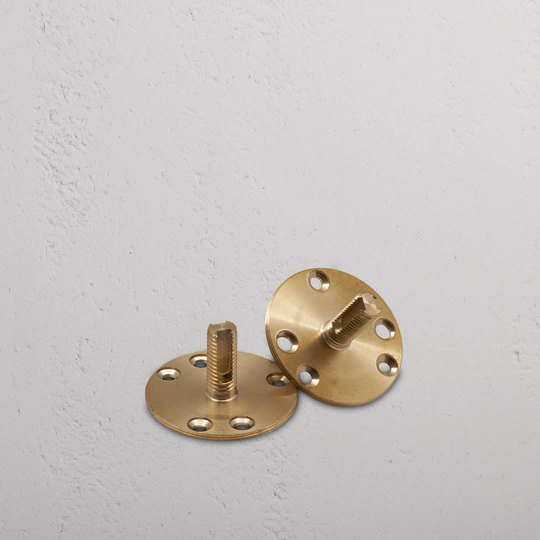 Rynx | Poplar Fast Door Handle - Antique Brass