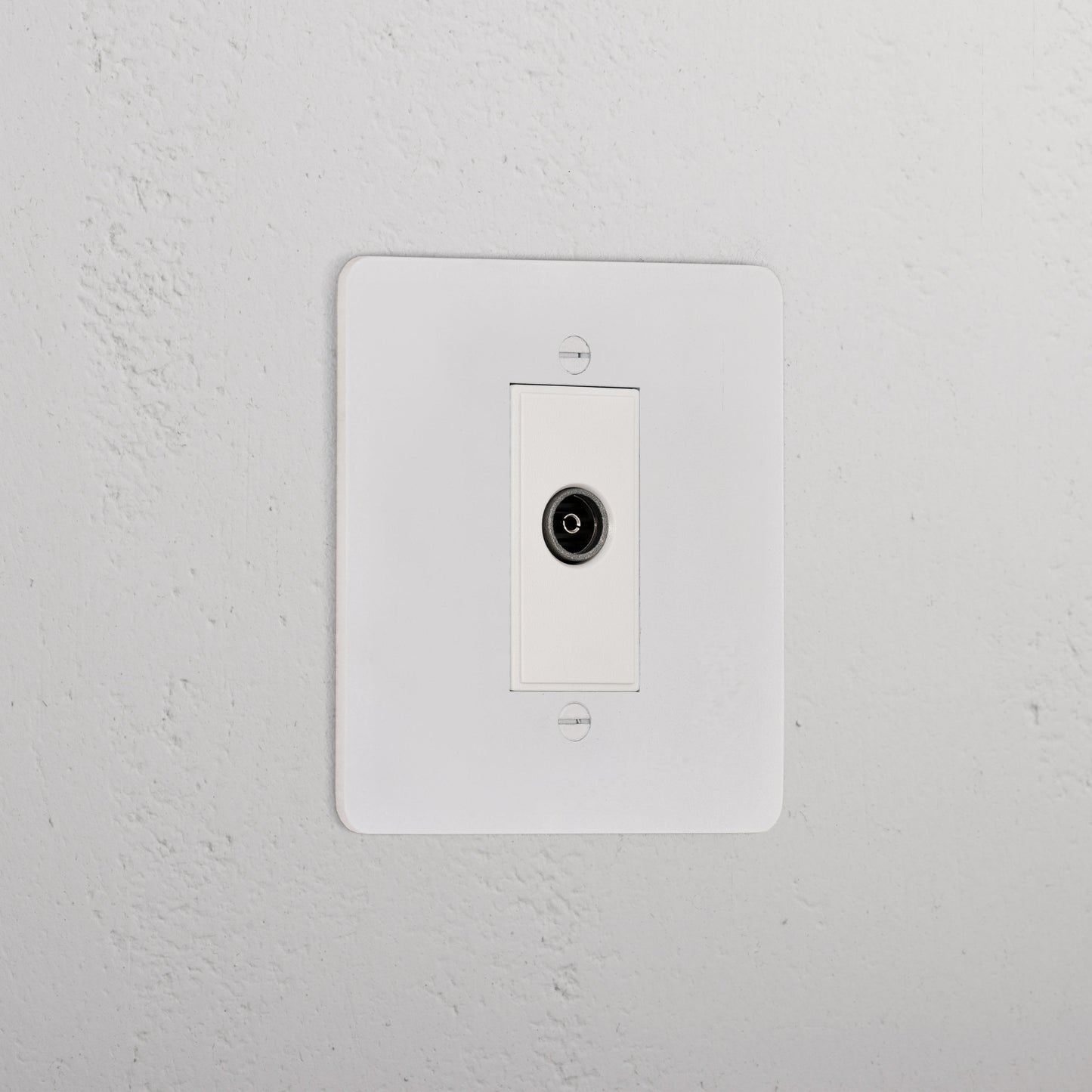 Rynx | TV Outlet Socket - Malbar White
