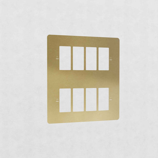 Rynx | 8G Rocker Switch Plate - Antique Brass