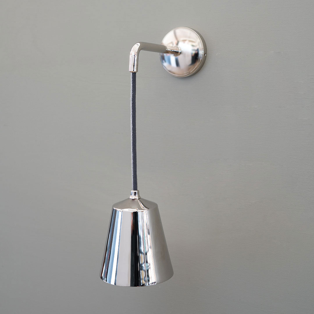 Rynx | Richmond Small Hanging Wall Lamp - Brushed Nickel